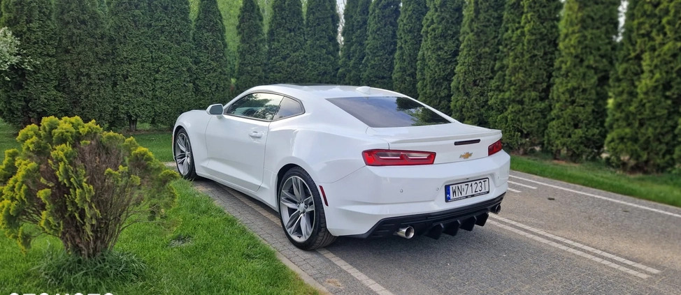 Chevrolet Camaro cena 92865 przebieg: 117000, rok produkcji 2017 z Miejska Górka małe 154